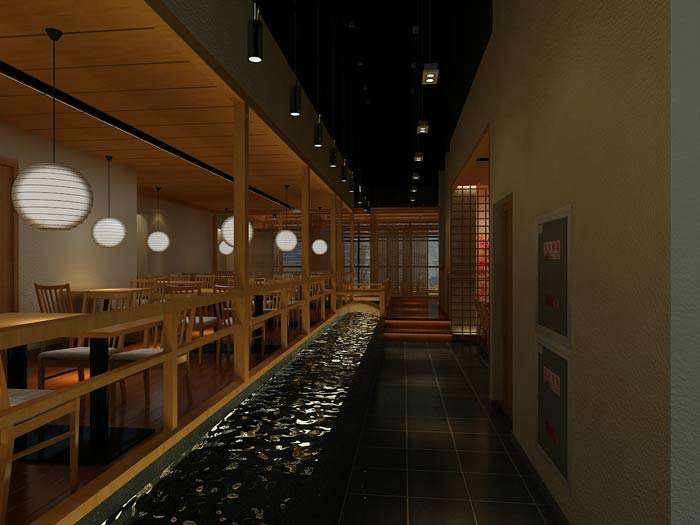 日本料理店裝修設(shè)計(jì)效果圖
