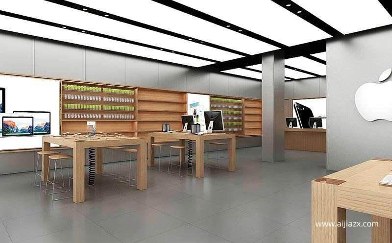 蘋果手機店怎么裝修，蘋果手機店室內(nèi)設(shè)計