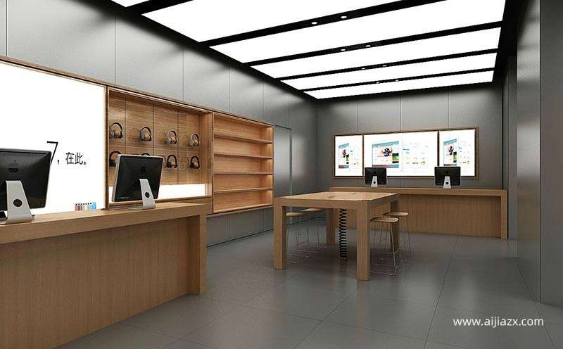 蘋果手機店怎么裝修，蘋果手機店室內(nèi)設(shè)計