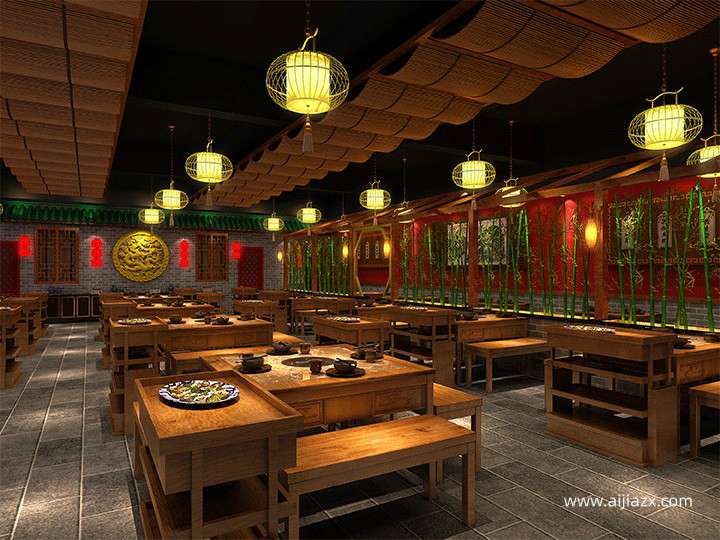 鄭州火鍋店裝修設(shè)計(jì)說明，火鍋店裝修設(shè)計(jì)規(guī)范