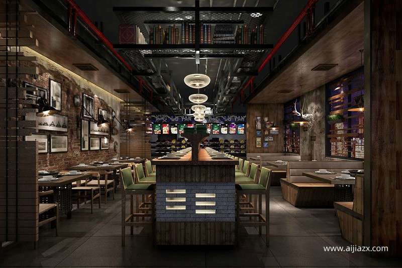 火鍋店裝修設(shè)計(jì)方案，一套完整的火鍋店設(shè)計(jì)方案