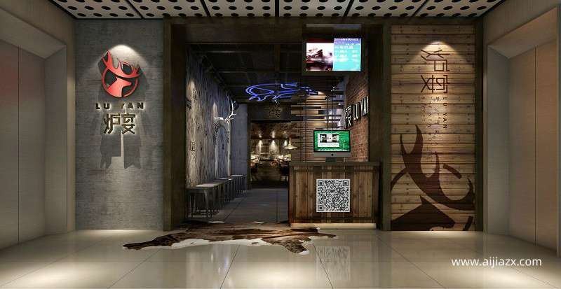 火鍋店裝修設(shè)計(jì)方案，一套完整的火鍋店設(shè)計(jì)方案