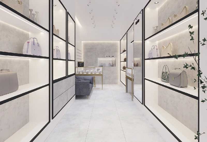 女士包包專賣(mài)店裝修設(shè)計(jì)效果圖