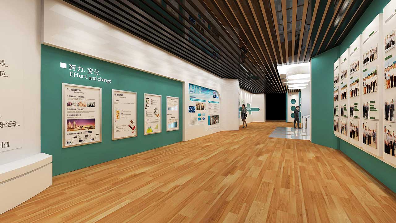 鄭州職業(yè)技術(shù)學(xué)院實(shí)訓(xùn)教室展廳設(shè)計
