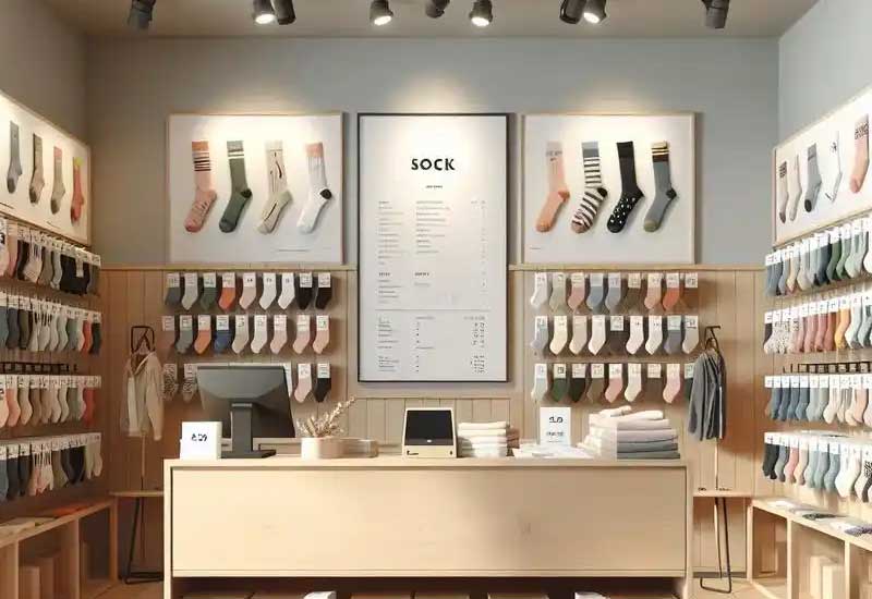 鄭州襪子配飾店裝修，收納空間決定經(jīng)營效率 