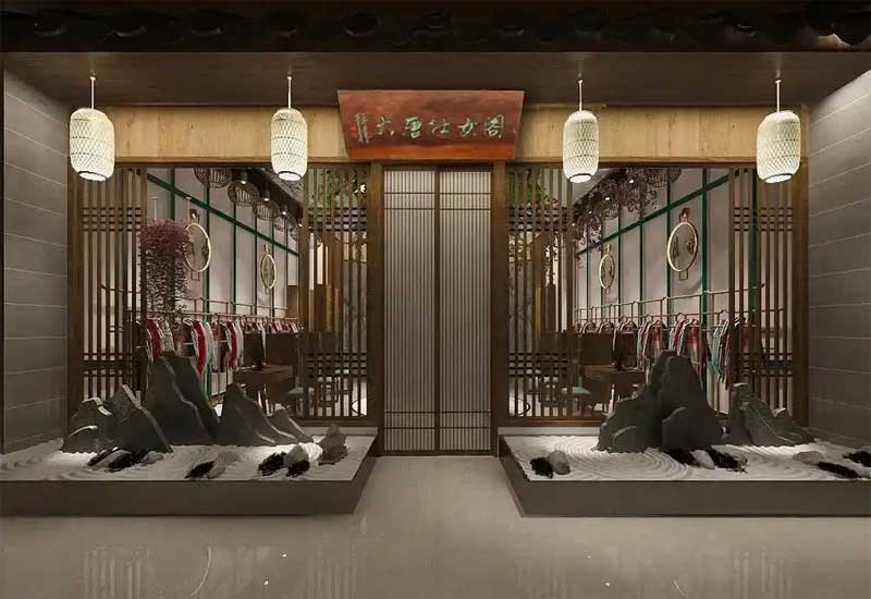 鄭州漢服店裝修設(shè)計(jì)，傳統(tǒng)文化元素的靈魂融入 