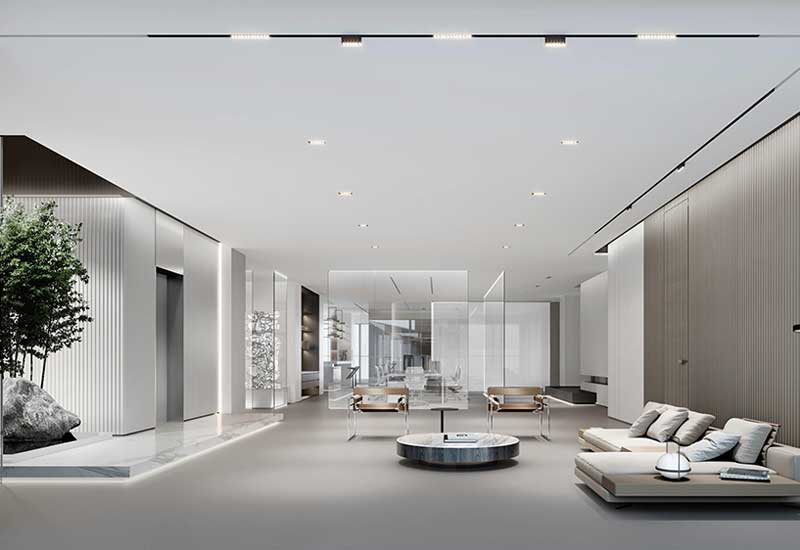 鄭州大型企業(yè)總部辦公室設(shè)計(jì)費(fèi)：高端定制及豪華裝修施工材料